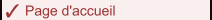 Page d'accueil
